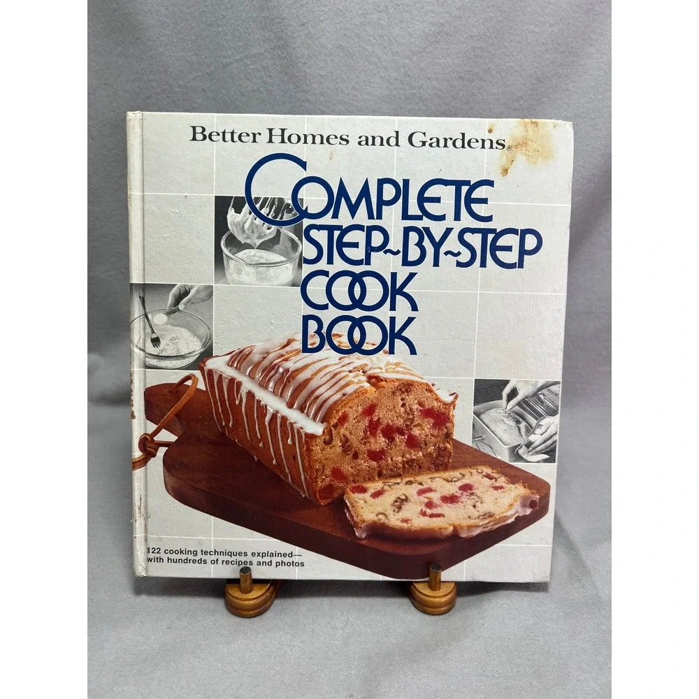 Better Homes and Gardens Complete Step-By-Step Cook Book Hardcover Vintage 1979